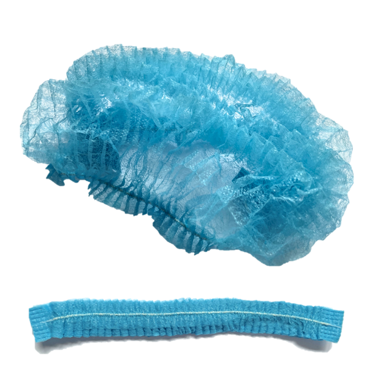 Bonete Unica Folosinta Elastic Albastre 100 bucati