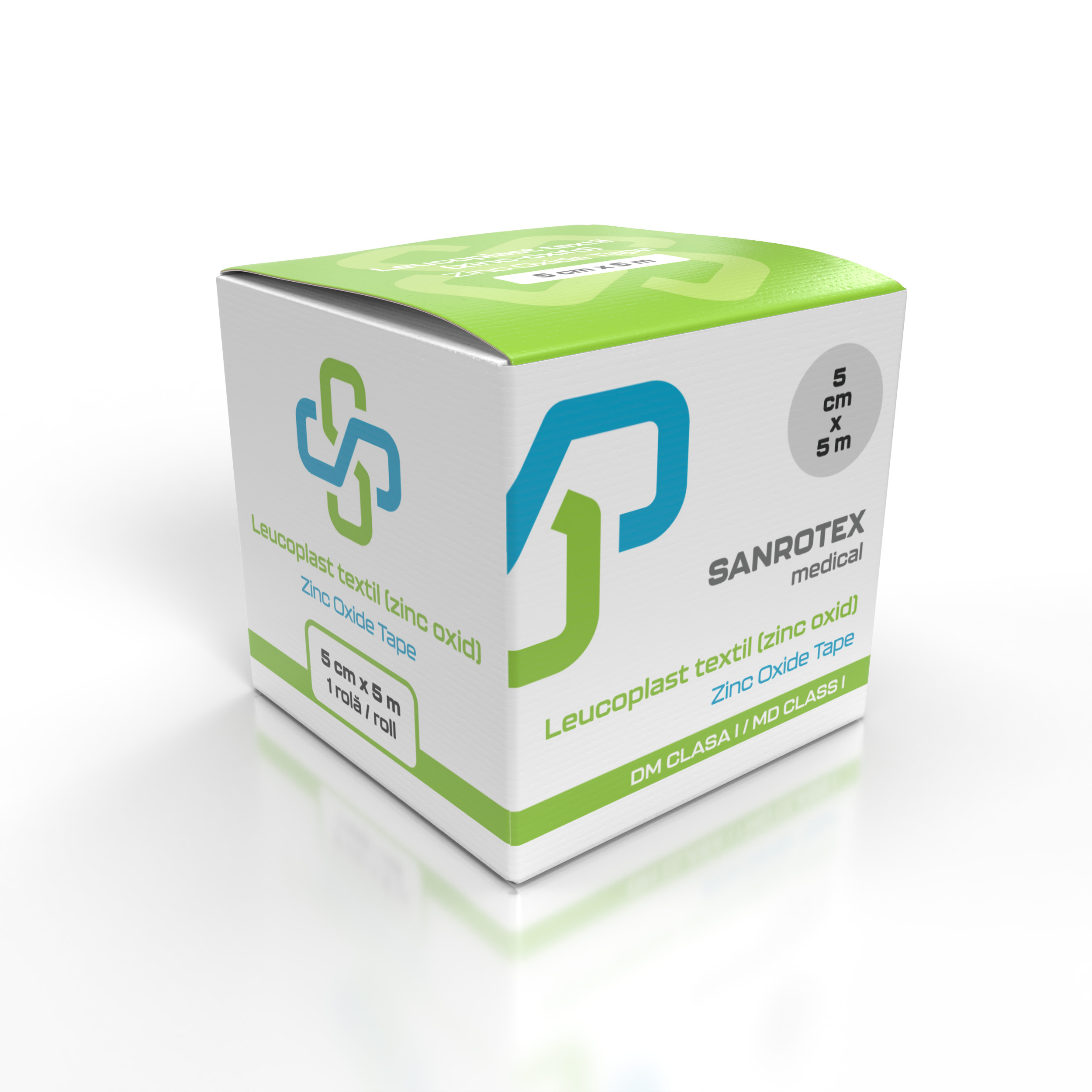 Leucoplast Panza ( Banda Adeziva ) 5cmx5m 6 bucati / cutie