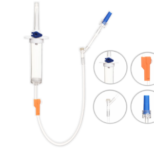 Perfuzor steril cu port Y tub 180 cm