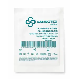 Plasture Hidrocoloid 5cm x 5cm 10 bucati
