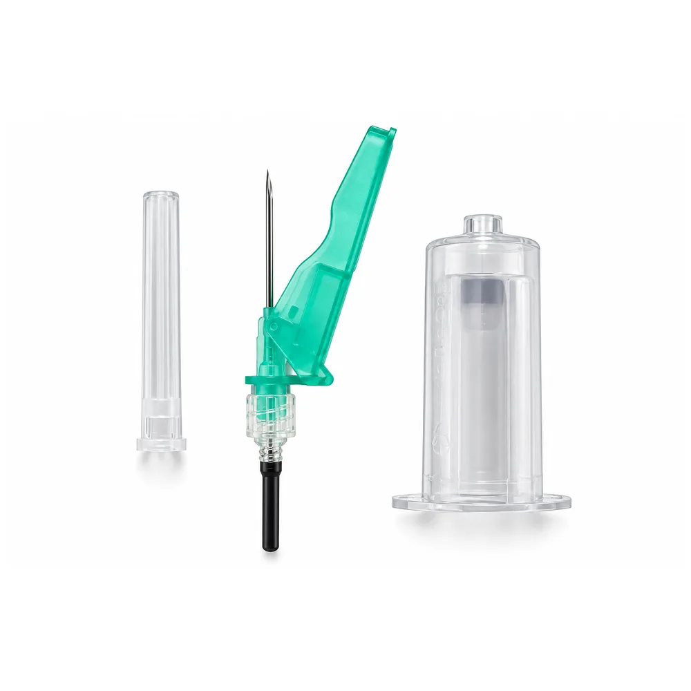 Set Recoltare Sange cu Holder Integrat si Mecanism de Siguranta 21G x 1″ 0.8 x 25 mm 100 buc