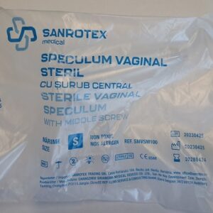 Speculi vaginali sterili cu surub central
