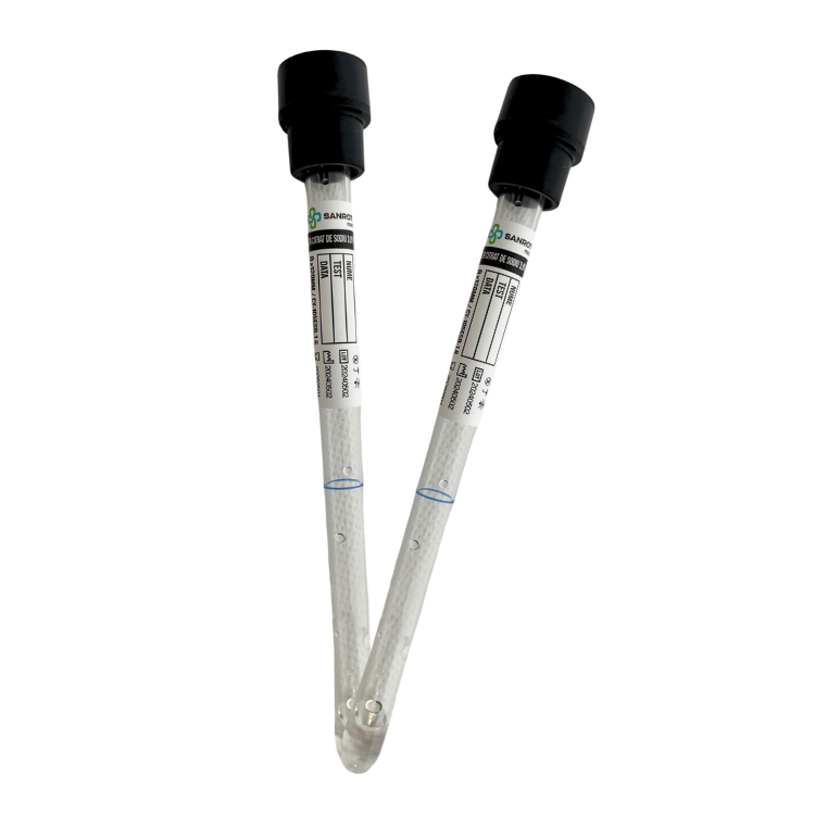 Vacutainer VSH ESR Citrate De Sodiu 3,8% NEGRU 1,6 ml 100 bucati