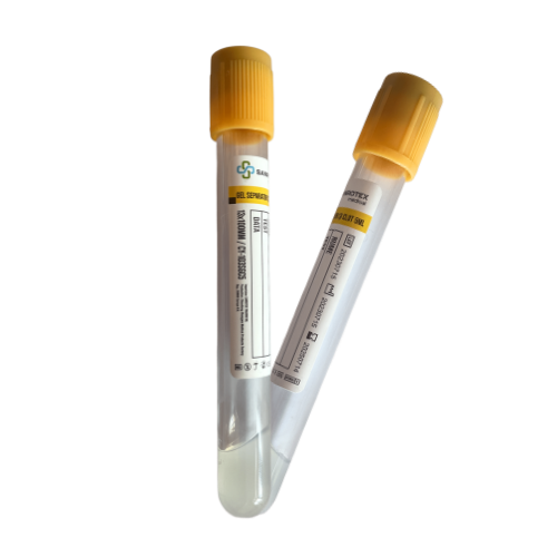 Vacutainer Clot Activator si Gel Separator 5 ml dop Galben 100 bucati